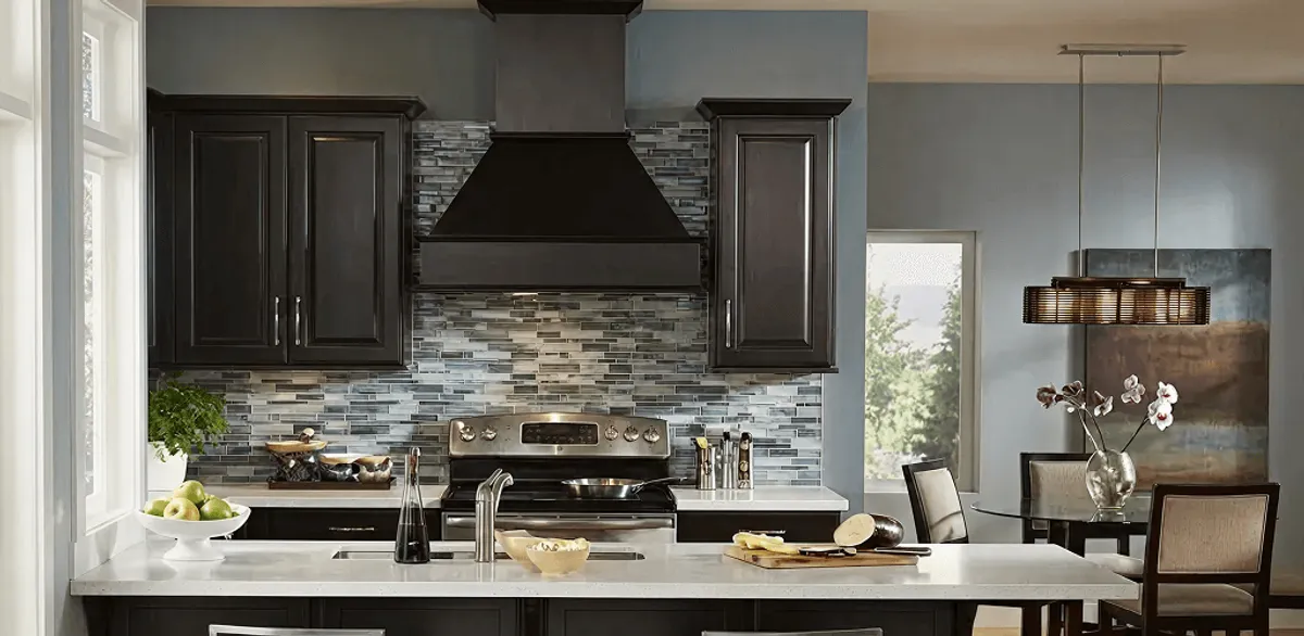 Kitchen cabinet painting and refinishing in a modern kitchen in Fort Lauderdale, FL